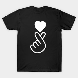 K-Pop Hand Heart T-Shirt